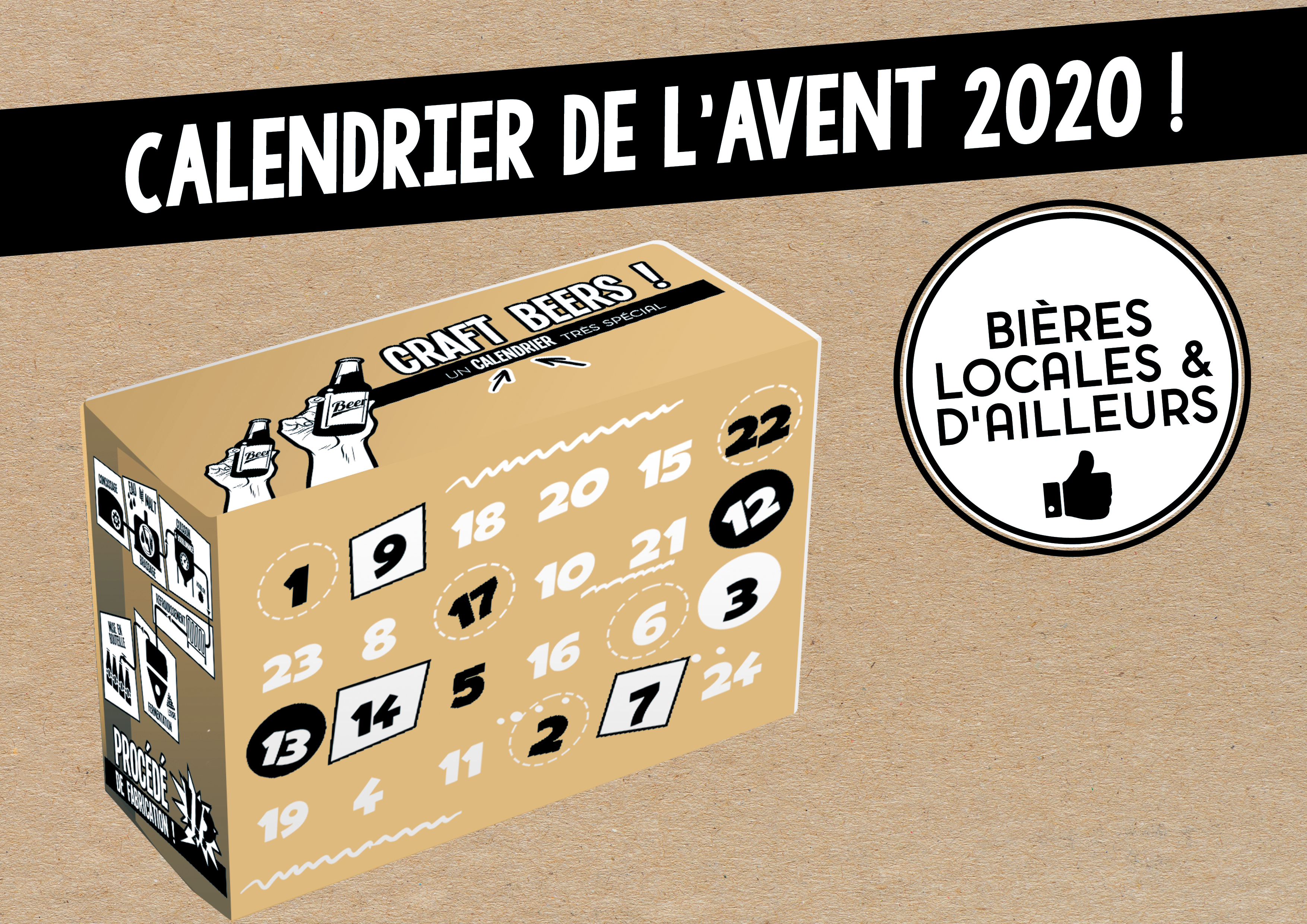 Calendrier de l'avent bières